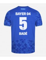 Moške Nogometnih dresov Bayer Leverkusen Loic Bade #5 Tretji 2025-26 Kratki rokavi Moške Nogometnih dresov Bayer Leverkusen Loic Bade #5 Tretji 2025-26 Kratki rokavi